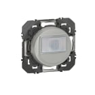 Legrand - Détecteur mural universel dooxie 3 fils 500W LED finition Alu
