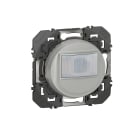 Legrand - Détecteur mural universel dooxie 2 fils 100W LED finition Alu