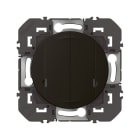 Legrand - Interrupteur double connecté avec neutre 2x250w dooxie with Netatmo noir velours