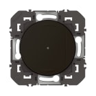 Legrand - Interrupteur connecté Dooxie noir, 200W, LED, commande vocale et smartphone