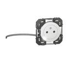 Legrand - Prise de courant 2P+T à voyant Surface dooxie 16A finition blanc