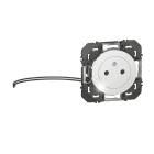 Legrand - Prise de courant 2P+T à voyant Surface dooxie 16A finition blanc