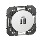 Legrand - Double Prise USB 1 Type-A + 1 Type-C dooxie 3A finition blanc