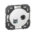 Legrand - Prise TV + RJ45 catégorie 6 STP compacte dooxie finition blanc