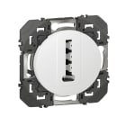 Legrand - Prise téléphone en T dooxie finition blanc