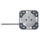 Legrand - Prise de courant 2P+T à voyant Surface dooxie 16A finition alu