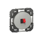 Legrand - Prise haut-parleur simple dooxie finition alu