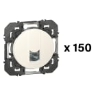 Legrand - Lot de 150 prises RJ45 catégorie 6 FTP dooxie finition blanc