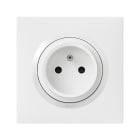 Legrand - Prise easyréno 2P+T 16A faible profondeur dooxie one complet avec griffes
