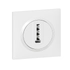 Legrand - Prise téléphone en T dooxie one livrée complet avec griffes