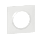 Legrand - Plaque carrée dooxie 1 poste finition blanc