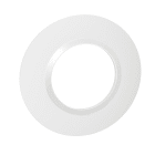 Legrand - Plaque ronde dooxie 1 poste finition blanc