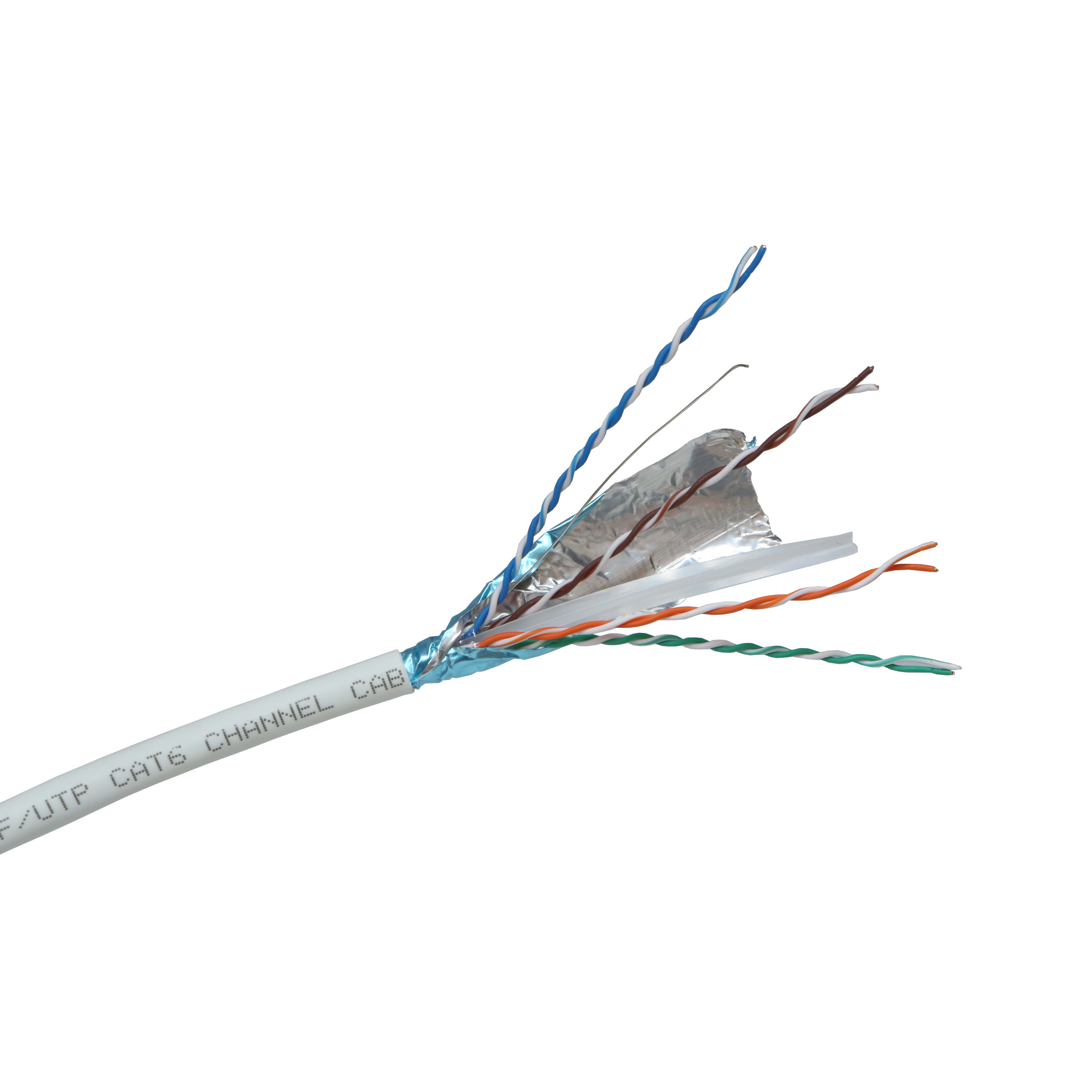 Legrand - Câble Linkeo C catégorie 6 F/UTP 4 paires LSOH Euroclasse Eca - 305m blanc