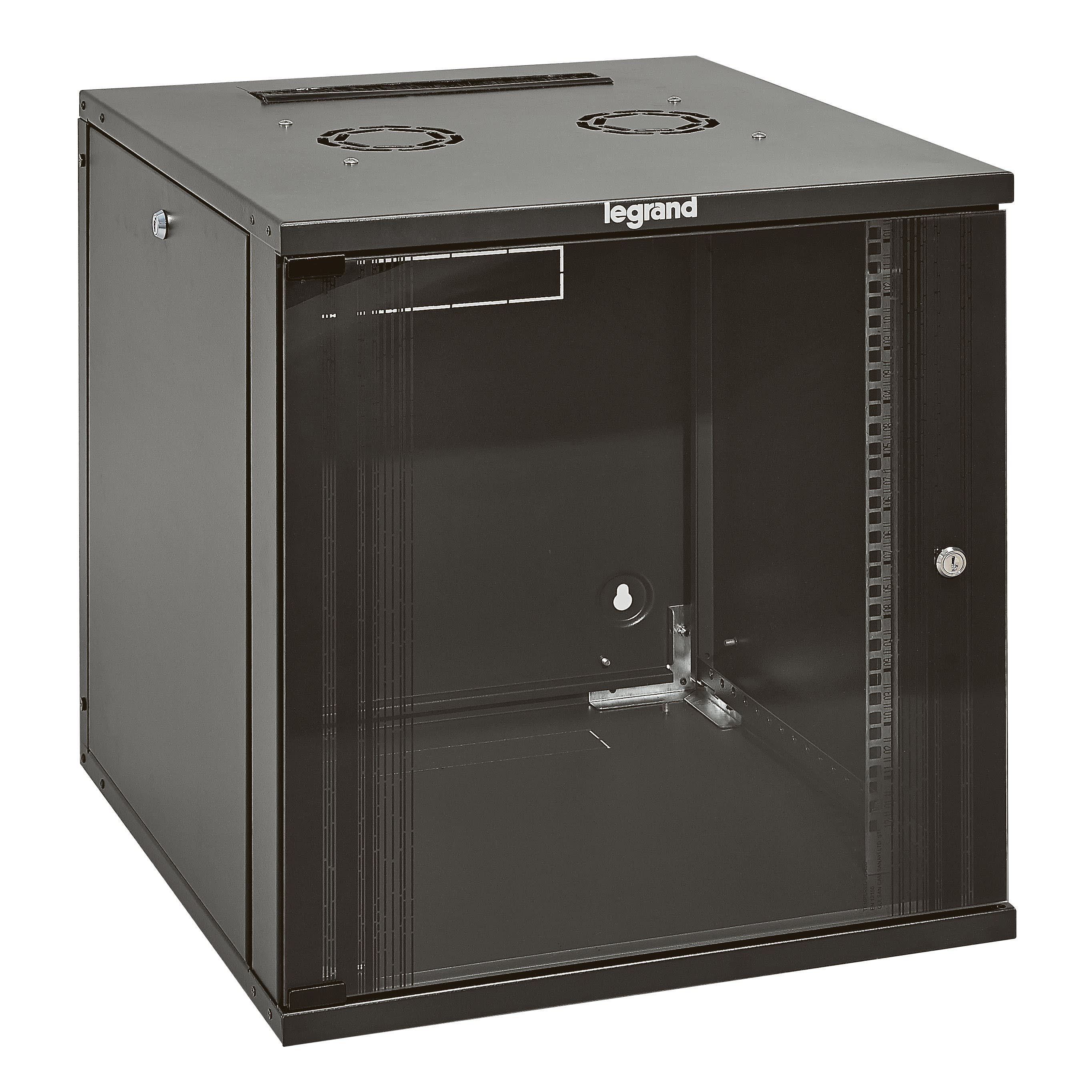 Legrand - Coffret fixe 19pouces livré à plat Linkeo capacité 9U - 492x600x600mm