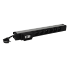 Legrand - PDU 19pouces 1U LCS² - 6x2P+T - disjoncteur 16A