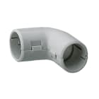 Legrand - Coude équerre 90° IP40 - Ø16mm - gris RAL7035