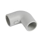Legrand - Coude équerre 90° IP40 - Ø20mm - gris RAL7035