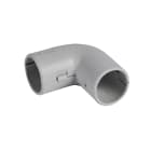 Legrand - Coude équerre 90° IP40 - Ø25mm - gris RAL7035