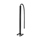 Legrand - Colonne mobile clippage direct 1 compart 2 faces h. 2m couv PVC corps alu - noir