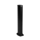 Legrand - Colonnette clippage direct 2 compart h. 0,68m couvercle PVC corps en alu - noir