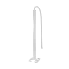 Legrand - Colonne mobile clippage direct 2 compart h. 2m couvercle PVC corps alu - blanc