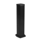 Legrand - Colonnette clippage direct 4 compart h. 0,68m couvercle PVC corps en alu - noir