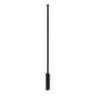 Legrand - Colonne clippage direct 4 compart h. 3,35m couvercle PVC et corps en alu - noir