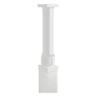 Legrand - Kit finition perche pour colonne 1 et 2 compartiments - blanc RAL9003
