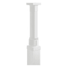 Legrand - Kit finition perche pour colonne 1 et 2 compartiments - blanc RAL9003