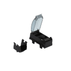 Legrand - Support pour montage modulaire sur goulotte ou colonne à clippage direct - noir
