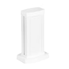 Legrand - Colonnette universelle 1 compart hauteur 0,30m couvercle et corps en alu - blanc