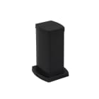 Legrand - Colonnette universelle 2 compart hauteur 0,30m couvercle et corps en alu - noir