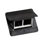 Legrand - Pop-up pour mobilier 4 modules livré avec kit d'installation - noir mat