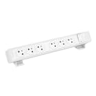 Legrand - Bloc Bureau 6x2P+T F/B avec inter à raccorder - Blanc