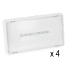 Legrand - Lot de 4 BAES Ambiance 062565 connectés reconditionnés sans patère ap. 2019