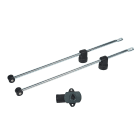 Legrand - Kit de fermeture poignée et tringlerie pour coffret Atlantic hauteur 800mm