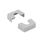 Legrand - Chapeau compatible Ovaline colonnette 1 compartiment 45mm - gris