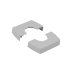 Legrand - Chapeau compatible perche colonnette 4x45mm ou 2x80mm - gris