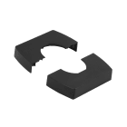 Legrand - Chapeau compatible perche colonnette 4x45mm ou 2x80mm - noir