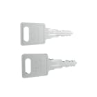 Legrand - Set de 2 clés code FH167 pour porte et panneaux latéraux baie Linkeo RAL7016