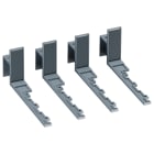 Legrand - 4 supports de fixation boîtes de sol standard pour boîte encastrement rénovation