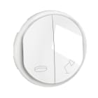 Legrand - Enjoliveur commande de lampes entrée bureau Céliane - Blanc