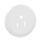 Legrand - Enjoliveur prise 2P+T Standard Américain Céliane - Blanc