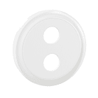 Legrand - Enjoliveur prise Banana gold simple Céliane - Blanc