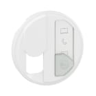 Legrand - Enjoliveur prise simple RJ45 avec reprérage média Céliane - Blanc
