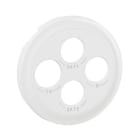 Legrand - Enjoliveur prise TV-R-SAT-SAT 2 câbles Céliane - Blanc