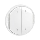 Legrand - Enjoliveur commande 4 scénarios sans fils Céliane with Netatmo - Blanc