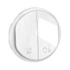 Legrand - Enjoliveur commande Ne pas déranger/Faire la chambre Céliane - Blanc