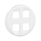 Legrand - Enjoliveur prise quadruple RJ45 Céliane - Blanc
