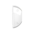 Legrand - Enjoliveur Céliane MyHome marquage Lever/Coucher - 1 module droite Blanc
